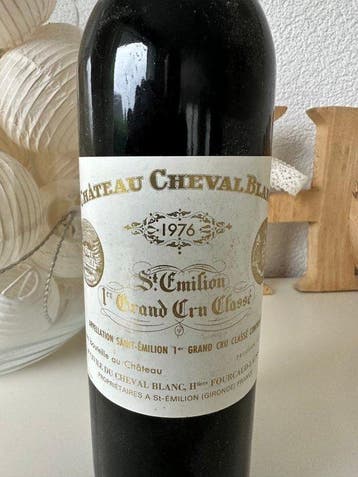 1976 Château Cheval Blanc - Saint-Émilion 1er Grand Cru, Verzamelen, Nieuw