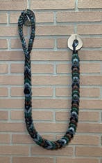 Lederen honden riem grey/green/black/brown, Ophalen of Verzenden, Nieuw