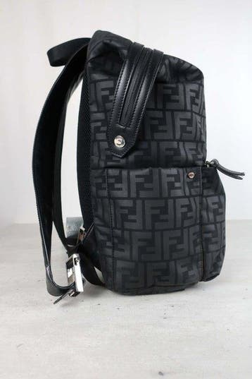 Fendi - Shadow Ton Sur Ton FF monogram Zucca Backpack - Sac