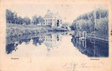Nederland - Enkhuizen - oude stadsgezichten - Ansichtkaart, Gelopen