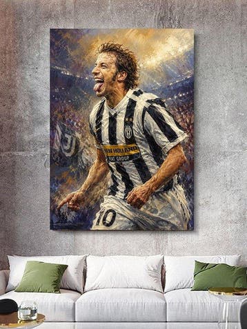 Shayer - Alessandro Del Piero – Juventus Legend - XL -, Nieuw