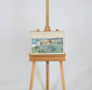 Willem Hendrik van der Nat (1864–1929) - Ram en ooi
