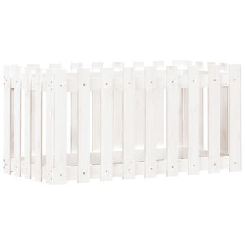 vidaXL Plantenbak verhoogd hekontwerp 100x50x50 cm, Verzenden