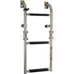Opvouwbare Zwemtrap Rvs 3 Treden 60x26cm, Watersport en Boten, Ophalen of Verzenden, Nieuw
