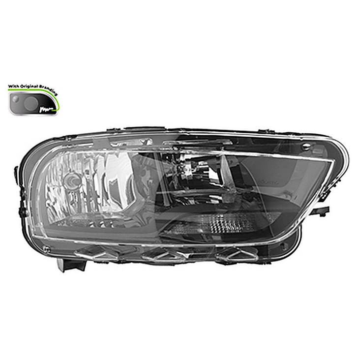 Citroen C4 Cactus 2018+ Koplamp voor rechts H7+H1 Valeo, Auto-onderdelen, Verlichting, Nieuw, Verzenden