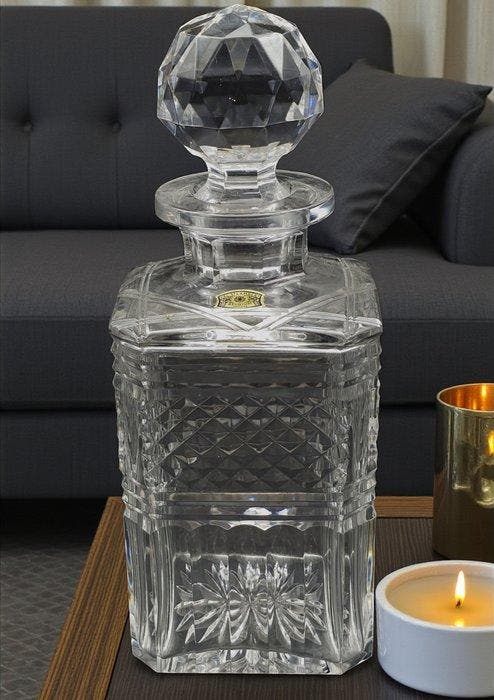 Val Saint Lambert - Bouteille - Cristal, Antiek en Kunst, Antiek | Glaswerk en Kristal