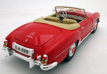 Mercedes-Benz 190SL Cabriolet 1955 Red (W121) 1:18 -