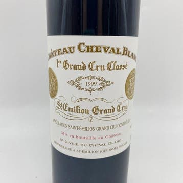 1999 Chateau Cheval Blanc - Saint-Émilion 1er Grand Cru, Nieuw