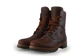 Panama Jack Biker boots in maat 41 Bruin, Bruin, Verzenden, Boots, Zo goed als nieuw