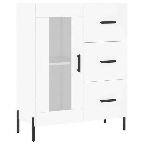 Wit Dressoir - OP = OP! Straffe retour deal, Huis en Inrichting, Kasten | Dressoirs, 50 tot 100 cm, 25 tot 50 cm, Met deur(en)