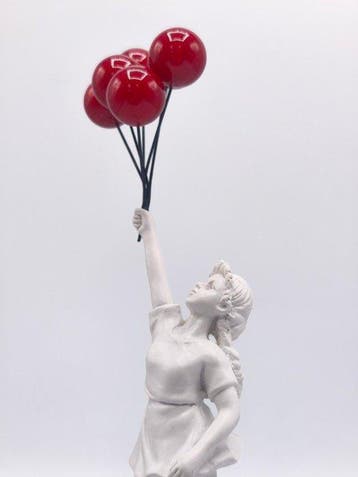 BlackLine Gallery - sculptuur, Cherry lift - 24cm - Banksy
