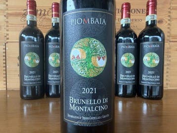 2021 Piombaia - Brunello di Montalcino DOCG - 6 Fles (0,75, Nieuw
