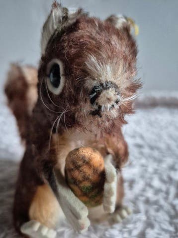 Steiff - Figure - Perri - Textile, Plastique, Fourrure,, Antiquités & Art