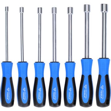 Brilliant Tools Dopsleutel Schroevendraaier Set 7-Delig, Verzenden, Nieuw