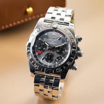 Breitling - 44 GMT Chronomat Grey Dial - AB0420 - Homme -, Bijoux, Sacs & Beauté