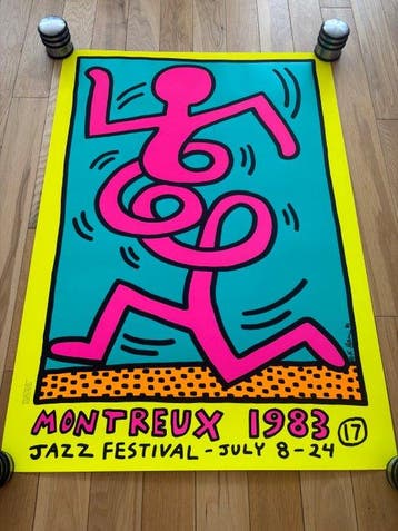 Keith Haring - Festival de Montreux 1983 (première édition)