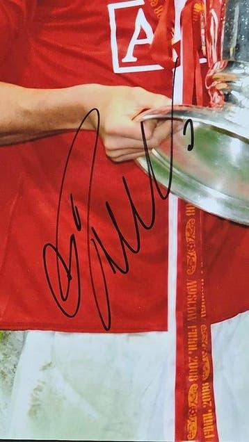 Cristiano Ronaldo Signed Photograph – Manchester United –, Nieuw