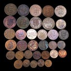 Verenigd Koninkrijk. Lot with 34 coins (several values,