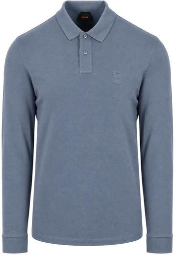 BOSS Passerby Polo Mid Blauw maat Maat 52/54 (L) Heren, Kleding | Heren, Maat 52/54 (L), BOSS, Nieuw, Verzenden