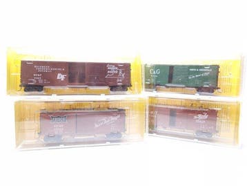 Kadee H0 - 4503/5113/5243/6109 - Ensemble de wagons de