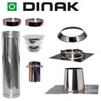 Set VERANDA plat dak 0-5 graden Ø150mm DINAK met verloop, Verzenden, Nieuw