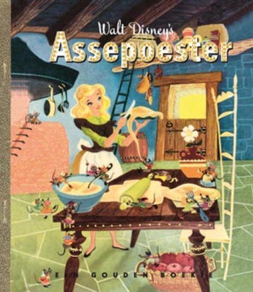 Gouden Boekjes Assepoester - Disney, Verzenden, Nieuw