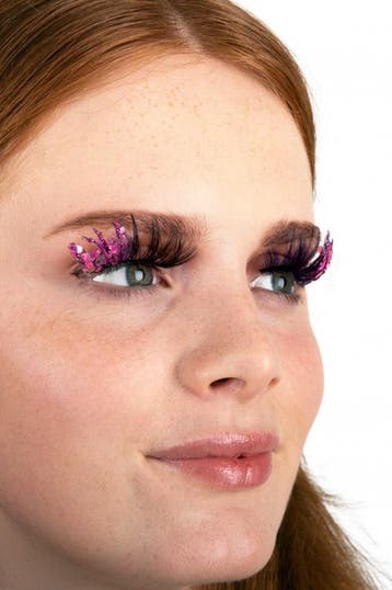 PXP Nep Wimpers Glitter UV Roze Barranquilla, Verzenden, Nieuw