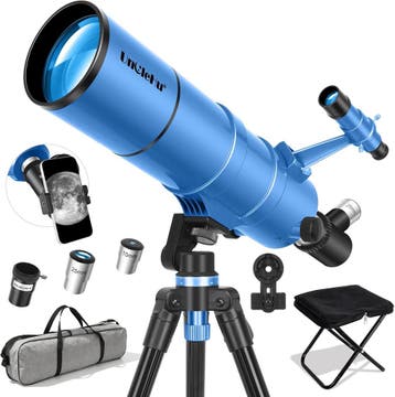UncleHu 90/550 Telescoop | Retour deal | Nu toeslaan, Audio, Tv en Foto, Optische apparatuur | Telescopen, Lenzentelescoop (refractor)