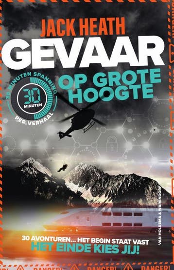 Gevaar op grote hoogte / Countdown to danger / 1 Jack Heath, Verzenden, Zo goed als nieuw, Jack Heath