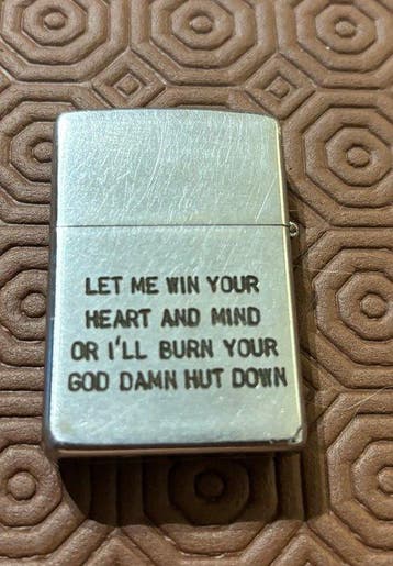 Zippo - Rare Zippo Vietnam DUC MY 68-69 - Zakaansteker -, Nieuw