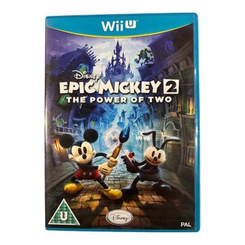 Disney Epic Mickey 2 The Power of Two (NINTENDO WII U), Games en Spelcomputers, Verzenden, Nieuw