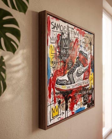 MEDSAN - Basquiat King of Air () - UNIQUE WORK