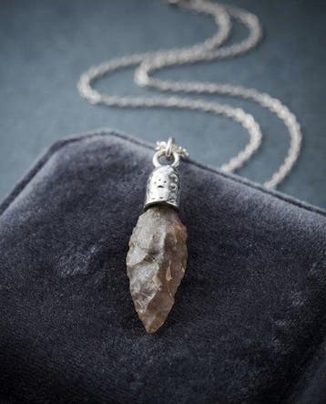Musteriense Silex Arrowhead (Sans prix de réserve)