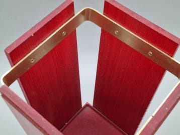 Porte-parapluies - Bois, Laiton