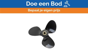 Bieden: Michigan Match 3-Blade Aluminum Boat Propeller 14x1, Ophalen of Verzenden, Nieuw