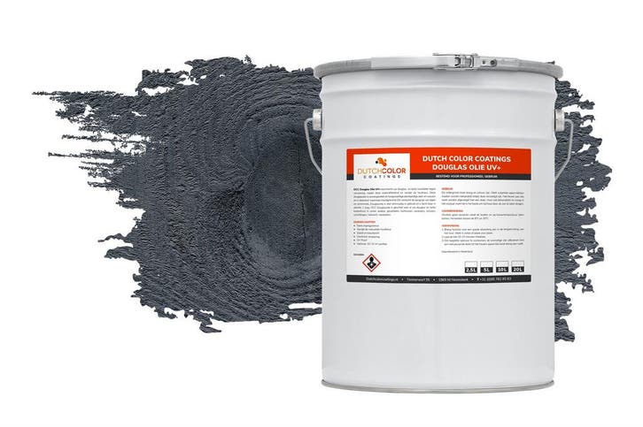 DCC Douglas Olie UV+ Zwart 1L, Doe-het-zelf en Bouw, Verf, Beits en Lak, Zwart, Nieuw, Verzenden