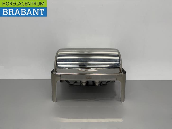 HCB Chafing Dish Rolltop inox - 9 litres - 1/1 GN, Articles professionnels, Horeca | Équipement de cuisine, Envoi