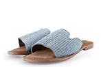 Lazamani Slippers in maat 41 Blauw, Slippers, Lazamani, Zo goed als nieuw, Verzenden