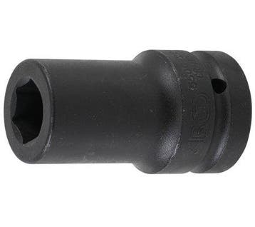 Bgs Technic Krachtdop, 6-kant , diep  25 mm 1 inch Duim 22 m, Verzenden