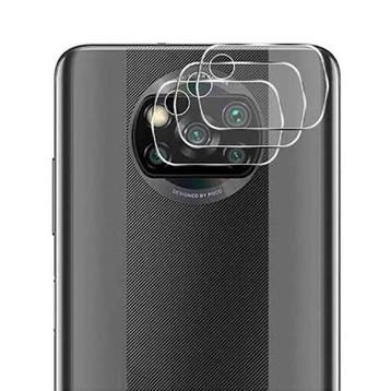 3-Pack Xiaomi Poco X3 Pro Tempered Glass Camera Lens Cover -, Verzenden