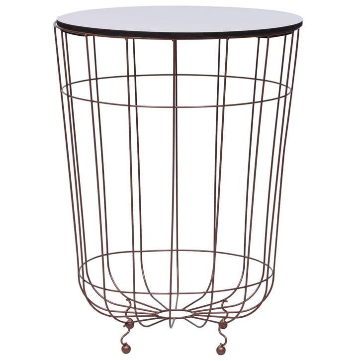 vidaXL Salontafel Ø40 cm goudkleurig, Maison & Meubles, Tables | Tables de salon, Envoi