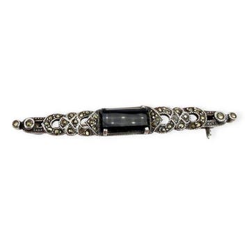 Zilver - 2-delige sieradenset - Art Deco, Antiek en Kunst