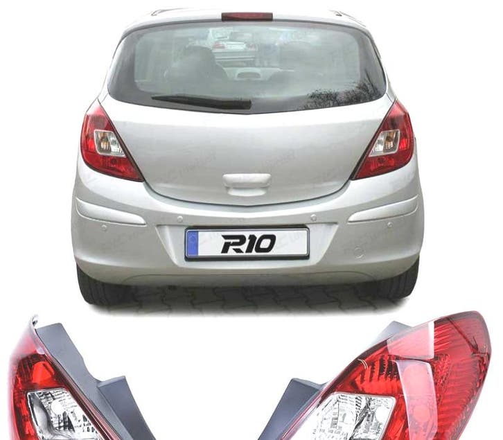 Feux Arrière Pour Opel Corsa D 06- Rouge Blanc, Autos : Pièces & Accessoires, Éclairage, Envoi