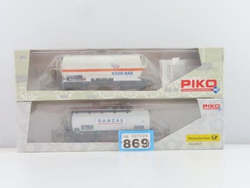 Piko H0 - 54520/72011 - Modeltrein goederenwagon (2) - 2, Nieuw