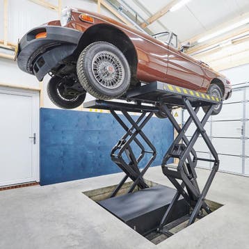 Datona Auto schaarhefbrug - 400V - Datona - Zwart, Ophalen of Verzenden