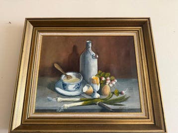 D. Hendt Korrel (XX) - Vintage Flemish Mid-Century Still