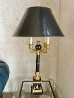 Lampe de table (2) - Marbre de Carrare - Magnifique