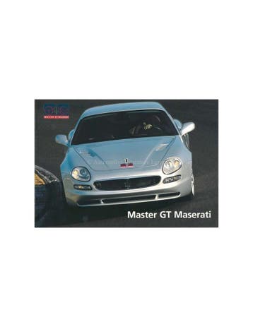 1999 MASTER GT MASERATI BROCHURE, Ophalen of Verzenden