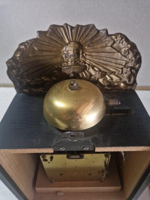 Horloge comtoise - Antique Bois, Bronze, Laiton - 1920-1930, Antiquités & Art, Antiquités | Horloges