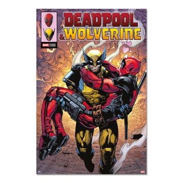 Deadpool & Wolverine Love Poster 61 x 91.5 cm, Ophalen of Verzenden